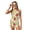Cartoon Capybara Axolotl Floral, variant on POLERO Big Girls Summer Swimwear Tankini Two Piece with Boyshorts Removable Pads Moon Sun Print Quick Dry Sun Protection