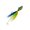 Dorado, variant on Charlie's Worms Jiggin' Dipper Holographic Bucktail Fishing Lure Jigs, Dorado, 3/8oz