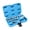 17 piece set, variant on Heavy Duty 12 Point Bidirectional Ratcheting Socket Set Covering 8mm To 24mm Pass Through Design For Quick Direction Change
