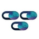 thumbnail image 1 of Paquete de 3 cubiertas deslizantes ultrafinas para cámara web para computadora Cielo estrellado d Baoblaze Cubierta de la cámara web, 1 of 8