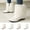 White, variant on Women's Wedge Ankle Booties Side Zipper Outdoor Warm Winter Boots Comfortable Shoes for Women White 5.5(36)