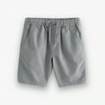 thumbnail image 7 of NAISIBABY Boys Bermuda Shorts, Summer Fashion Active Fit Drawstring Kids Casual Shorts with Pockets Gray 7T, 7 of 7