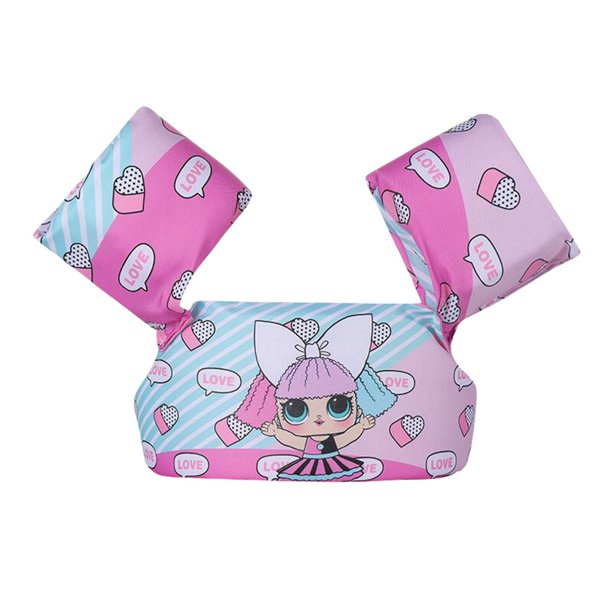 Sunisery 2in1 Flotation Vest, Ages 26 Years, Kids Pool Floats Swim