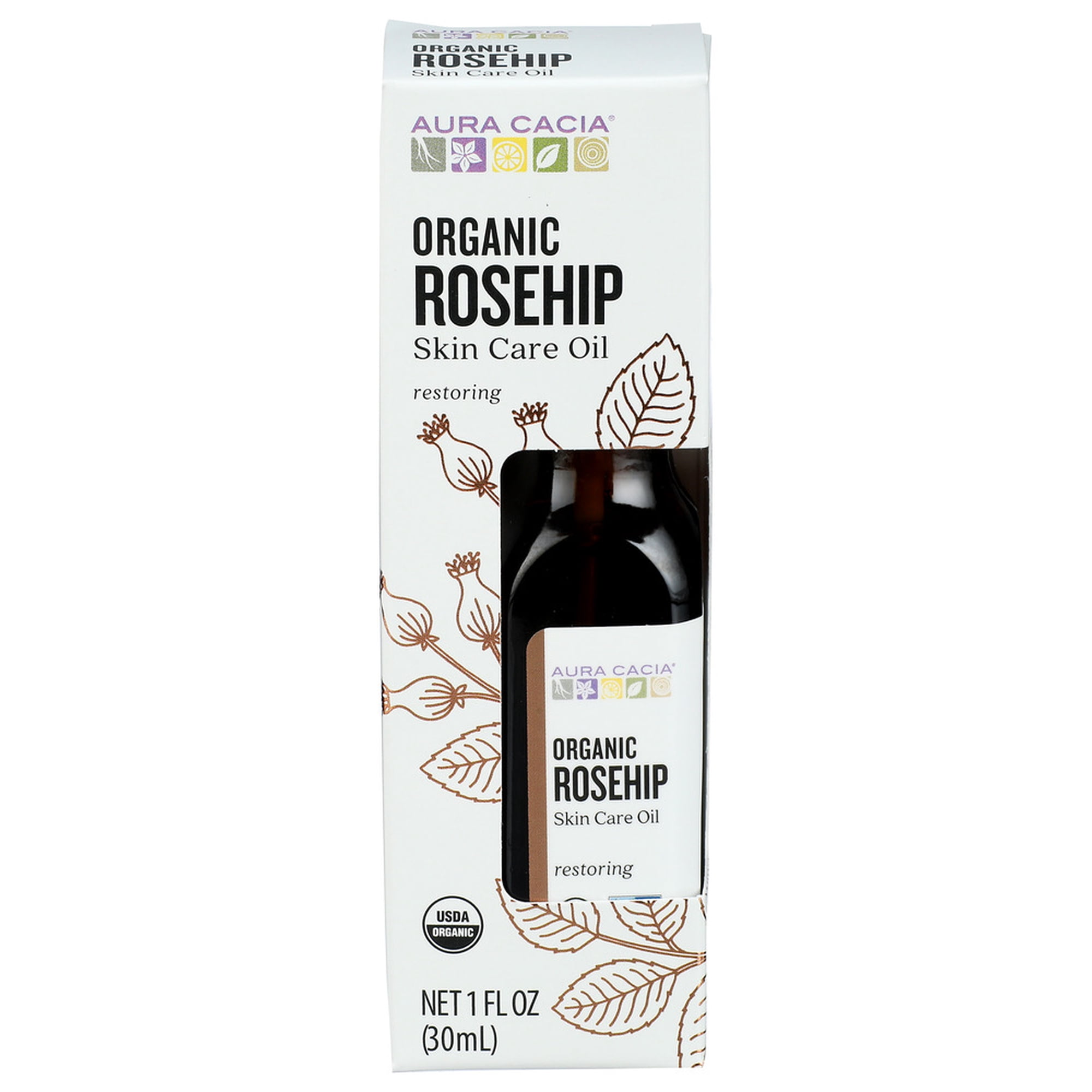 (Pack Of 3) Aura Cacia Oil Skin Care Rosehip Organic 1 Oz