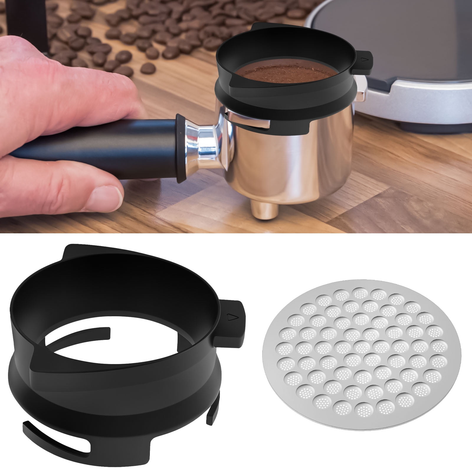 OutIn Nano Portable Espresso Machine Basket Plus Accessory Kit