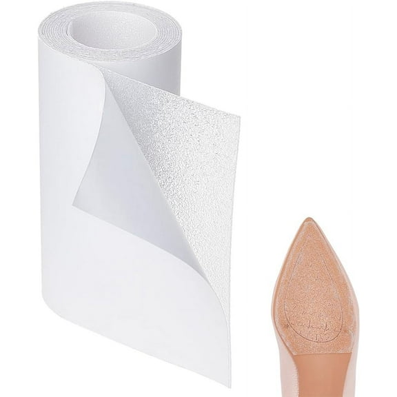 78x5 Inch PEVA Bottoms Shoe Sole Protector Anti-slip Sole Guard Shoe Grip Sticking Clear Protector for DIY Ladies Heels Red Bottom Shoes