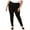 Black - black, variant on Style & Co. Womens Metal Pearl Curvy Skinny Fit Jeans, Black, 20W