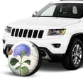 thumbnail image 2 of Kdxio Vintage Flower for Tire Cover Wheel Protectors Tyre Covers Weatherproof Wheel Covers Universal Fit for Trailer Rv SUV Truck Camper Travel Trailers 15 inch, 2 of 8