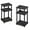 Americano Black, variant on SONGMY TURN-N-TUBE Storage Shelves, 5-Tier Book Shelf, Corner Shelf, Toolless Open Shelves, for Organization and Storage, Living Room, Garage, Home Office, Pink