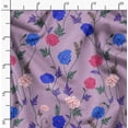 thumbnail image 4 of Soimoi Purple Fabric - By the Yard - 54 Inch Wide - Florals Print Fabric - Elegant and Timeless Patterns for Fashion and Home Decor Printed Fabric, 4 of 6