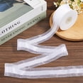 thumbnail image 3 of 24.06 Yards 1 5/8 Inch White Tulle Ribbon Minimalist Organza Bridal Trim Transparent Thin Polyester Fabric Ribbons for Sewing Making Wedding Invitation Decor Gift Wrapping DIY Craft Supply, 3 of 8
