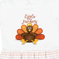 thumbnail image 4 of Inktastic Little Turkey Girls Toddler Dress, 4 of 5