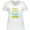 AA-White, variant on Inktastic Here Comes Trouble, Mustache - Blue Green Women's Plus Size T-Shirt