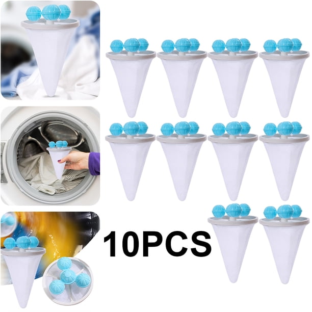 Malla para Filtro Pelusa Flotante Reutilizable Lavandería Accesorios El () Azul