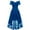 Blue, variant on Gspmoly Women Dress, Ladies Vintage Princess Floral Lace Cocktail Off Shoulder Party Wedding Dress Wedding Dresses for Women up to 60% Off