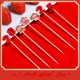 thumbnail image 2 of Palillos de cóctel para el Año Nuevo chino, 100 unidades, palillos con frutas, palillos para postres, palillos para comida, sándwiches, bebidas, brochetas de carne, frutas, artículos para fiestas., 2 of 2