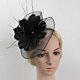 thumbnail image 4 of Diadema de s Sombrero Fascinator s de bodas Ascot Hairclips Negro Baoblaze Sombrero del fascinator, 4 of 8