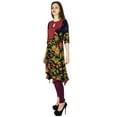 thumbnail image 3 of Phagun Designer Printed Kurta Women Indian Ethnic Kurti Casual Tunic Rayon Dress, 3 of 7