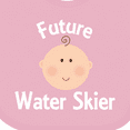 thumbnail image 4 of Inktastic Future Water Skier Boys or Girls Baby Bib, 4 of 4