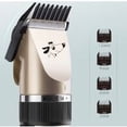 thumbnail image 3 of Cortapelos profesionales para perros de pelo largo y grueso, silenciosos, recargables y eléctricos para perros y gatos. Kit de cortapelos para perros., 3 of 5
