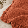 Shabby Chic Quilt Set Queen Size T Orange 90x96 Inches - Walmart.com