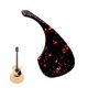 thumbnail image 3 of Golpeador de guitarra Golpeador autoadhesivo para guitarra acústica resistente a los arañazos accesorios para piezas de guitarra acústica FLhrweasw Nuevo, 3 of 9