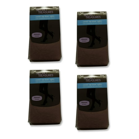 

Secret Treasures Women s Opaque Tights 4 Pack