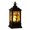 A, variant on BNNG Battery Operated Flameless LED Candle Halloween Lantern Decoration for Indoor Outdoor Use Mini Lantern with Flickering LED Candles,Vintage Black Decorative Hanging Candle Lanterns for Halloween