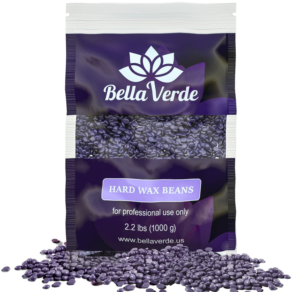 Bella Verde Wax Beans 2lb Hard Wax Beads for Hair Removal Brazilian