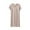 Khaki, variant on Censtreet Nightgowns for Women Night Dress Short Sleeve Women's Sleepwear Sleep Soft Shirts