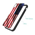 thumbnail image 2 of iPhone XS Max Case GLASS Back USA American Flag Back Cover - US United States, 2 of 4