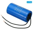 thumbnail image 3 of Uxcell 300uF 250VAC CD60 Run Capacitor 2 Wires 50/60Hz Motor Starting Capacitor 2 Pack, 3 of 5