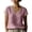 01-Pink, variant on Cotton Linen Tops for Women Lace Trim V Neck Short Sleeve Shirts Summer Fashion Vacation Boho Blouses