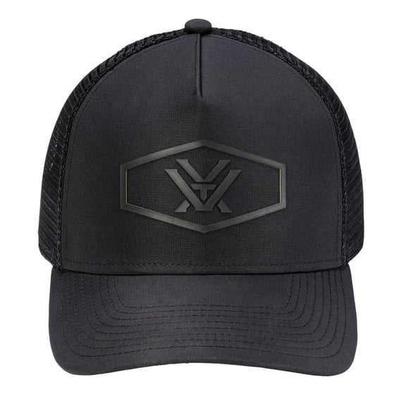 VORTEX Adult Male Core-Tac Black OSFM Cap (123-08-BLK)