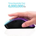 thumbnail image 4 of memzuoix Wireless Mouse, 5 Button 1400 DPI Mobile Optical Mouse, Cordless Laptop Mouse with Nano Receiver, Portable Computer Mice for PC, Desktop, MacBook, Purple, 4 of 9