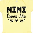 thumbnail image 4 of Inktastic Mimi Loves Me Baby Clothes Girl Girls Baby Bodysuit, 4 of 5
