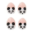 thumbnail image 4 of Claire's Girls Light Pink Panda Face French Tip Almond Shape Press-on Nails, 4 of 4