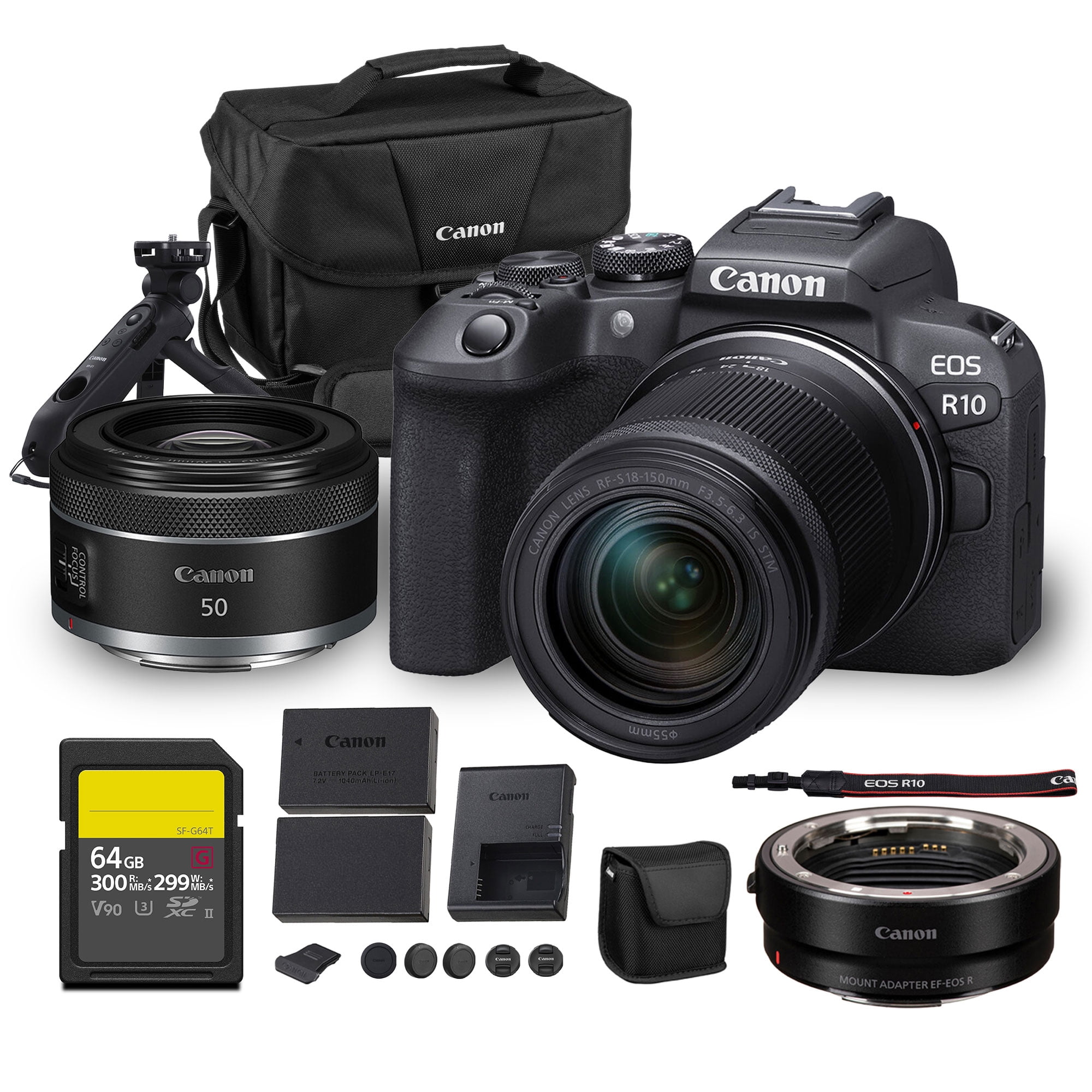 Canon PowerShot G7 X Mark II Digital Camera Bundle + 64GB Card +