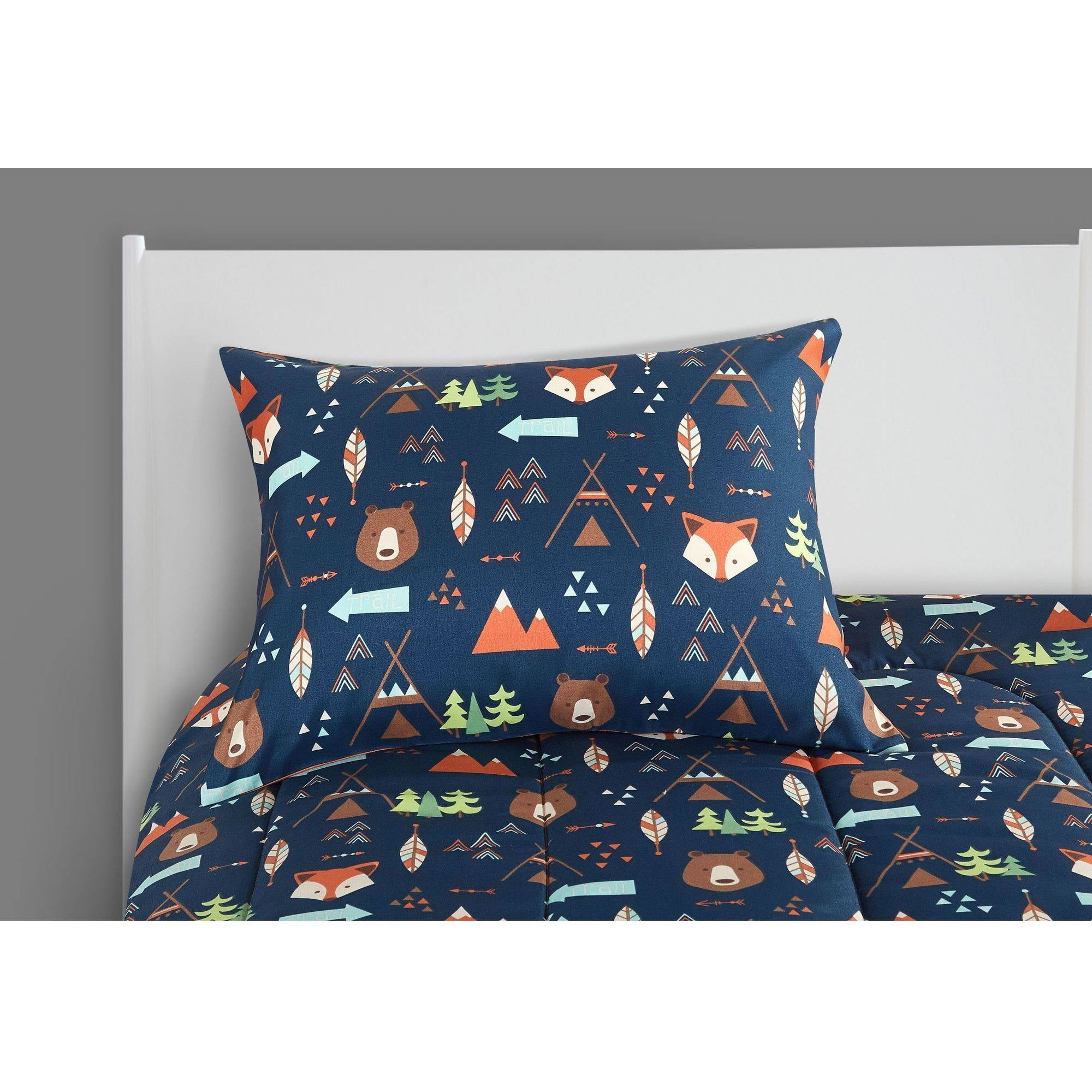 woodland themed twin bedding