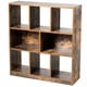 thumbnail image 2 of Costway Librería con Compartimientos Abiertos Estante en Estilo Industrial para Decoraciones y Libros para Salón Dormitorio Estudio 86 x 28 x 94 cm, 2 of 10