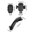 thumbnail image 2 of Oliegs Heated Blanket Suction Type Downward Bending Phone Mount Holder Stand With One Release And 360 Adjustable Windshield Mount For Secure Hands Viewing 1pc Chocolate, 2 of 3