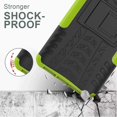thumbnail image 3 of Coques iPhone 7 Plus, Étui iPhone 8 Plus, avec Protecteur d'Écran HD, Coques Protectrices Antichoc Robustes à Double Couche avec Support pour iPhone 7 Plus/8 Plus (Vert), 3 of 7