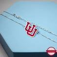 thumbnail image 5 of Picturesongold.Com Color Enamel Intertwined U Bracelet Unisex Adult - Solid 14k White Gold, 5 of 5