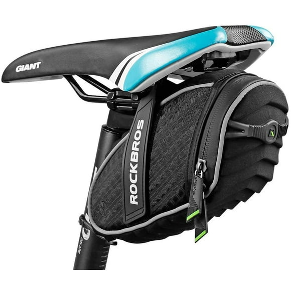 bicycle saddle bag bicycle saddle bag 3d shell saddle bag under seat bicycle saddle bag for mountain road bike bicycle, black