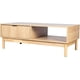 thumbnail image 2 of Mesa de centro Molte Mobica con estilo minimalista y funcionalidad, estructura de melamina, pata de madera maciza de caucho para completar tu sala, 2 of 6