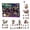C(Purlpe), variant on Decorr Halloween Advent Calendar 2026, 31 Pcs Plastic Building Block Blind Box, Halloween Countdown Calendar Spooky Haunted House Brick Assembly Toy Set, Halloween Gifts For Kids