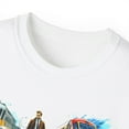 thumbnail image 4 of Unisex Ultra Cotton T-Shirt Two Trains and Stylish Man Train 006, 4 of 5