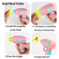 thumbnail image 3 of Colorful Flying Propeller Toys for Cats, Cat Toy with 1 Launcher and 10 Discs, 3 of 5