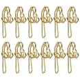 thumbnail image 1 of Ganchos de cortina de metal, 100 piezas Ganchos de cortina Juego de metal 12 * 28 mm Ganchos de cortina para diadema para cortinas, cortinas de puerta y cortinas de ducha, 1 of 5