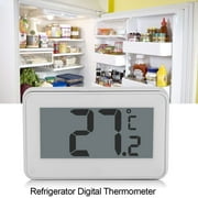 LHCER Cuisine Grand LCD LCD Réfrigérateur Réfrigérateur Congélateur Thermomètre numérique avec support réglable et aimant, Thermomètre de réfrigérateur, Thermomètre numérique